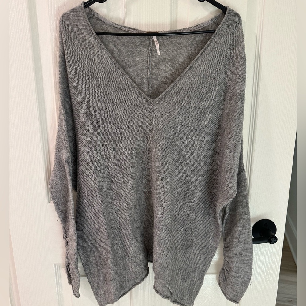 Free People Grey Sweater